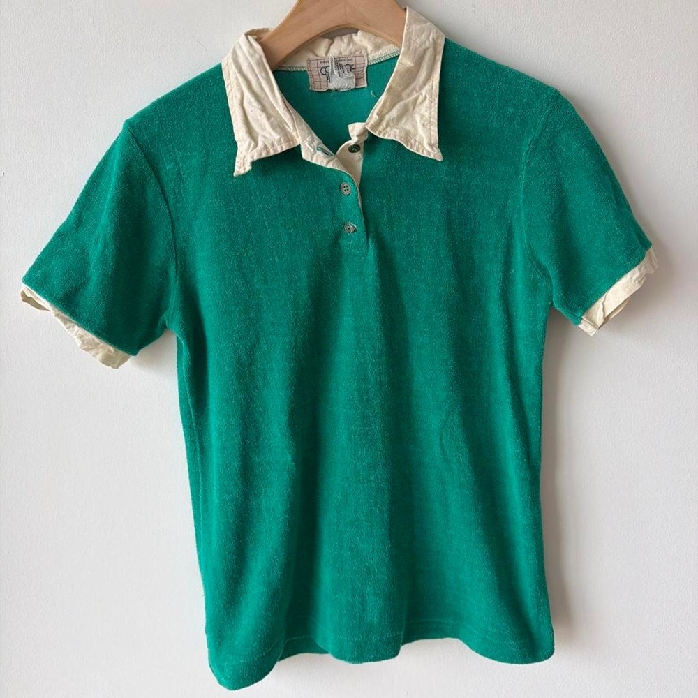 Vintage Collectables women's terry cloth polo